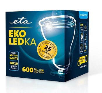 Žiarovka ETAGU10W7NW01