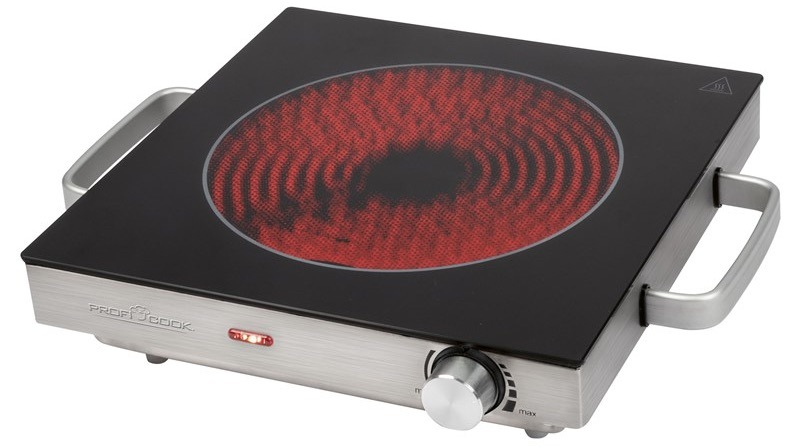 Varič sklokeramický Profi Cook EKP 1210, 20 cm nerez