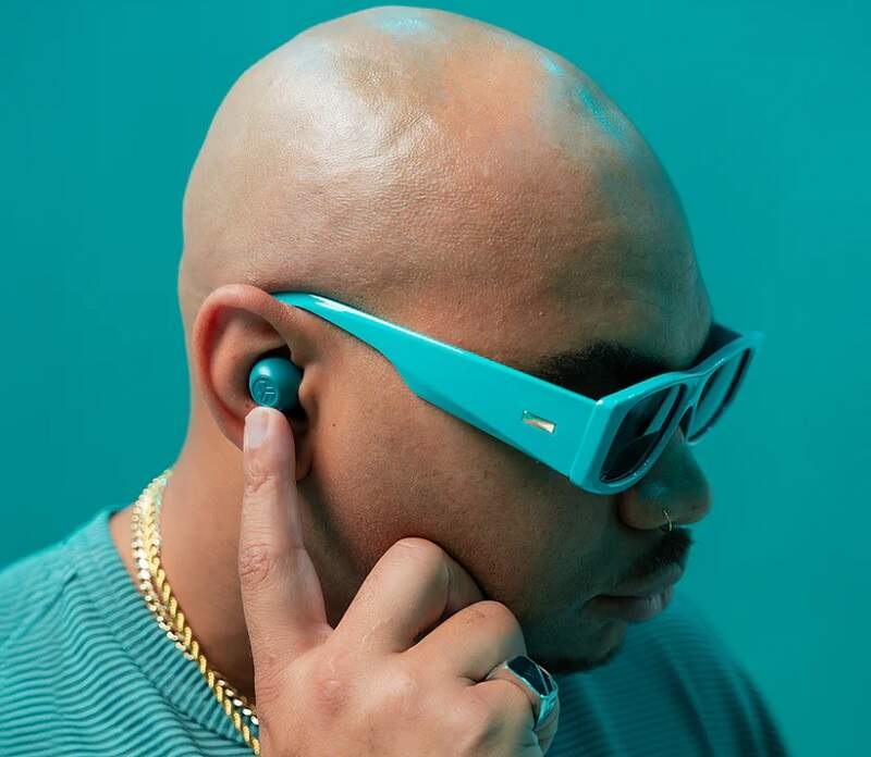 Slúchadlá JLab Go Pop ANC True Wireless tyrkysová