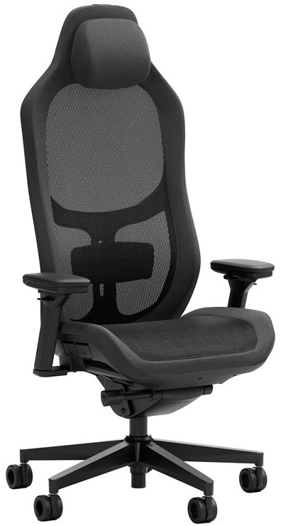 Herná stolička FRACTAL DESIGN Refine Mesh Dark čierna