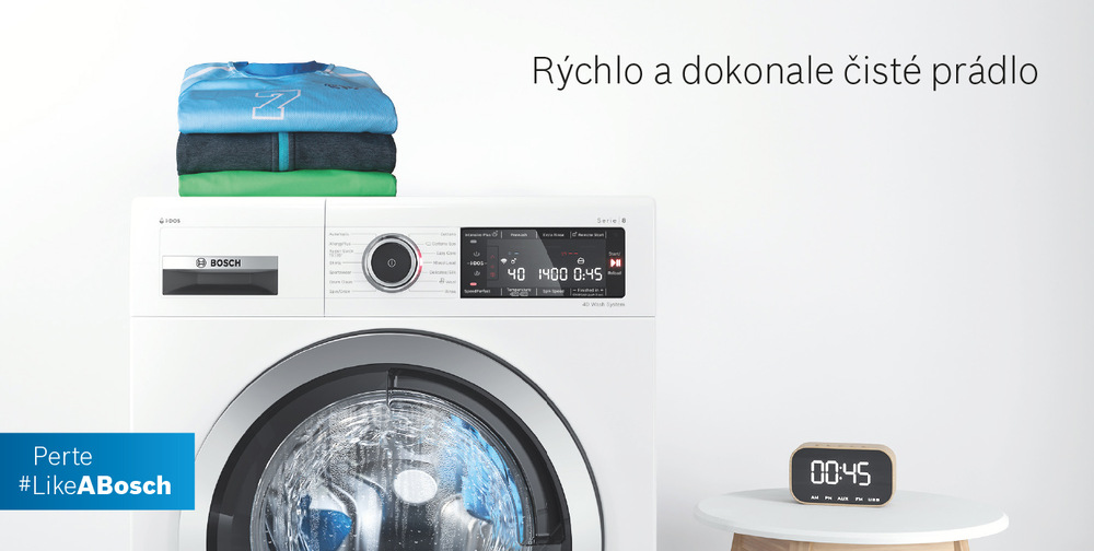 Práčka Bosch Serie 6 WGG244ZREU Iron Assist sivá
