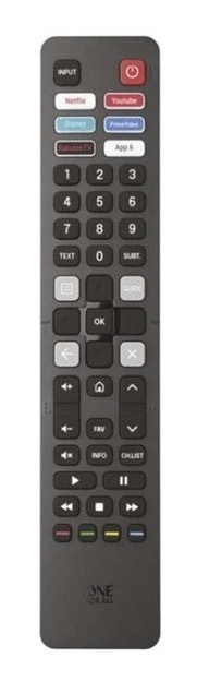 Ovládač One For All Univerzálny pre TV HISENSE, dosah až 15 metrov