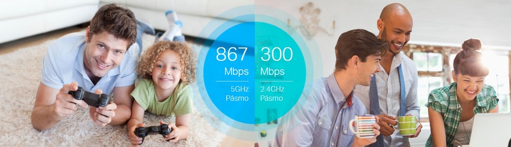 Sieťový rozvod LAN po 230V TP-Link TL-WPA8631P TP-Link TL-WPA8631P