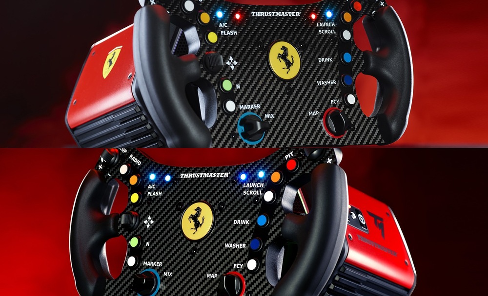 Thrustmaster Ferrari F488 GT3 Add-On (4060263), čierna