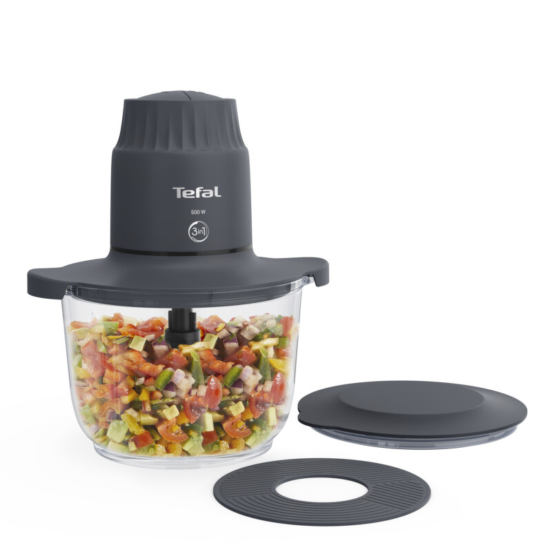 Sekáčik potravín Tefal MB603138 Choppeo čierny Sekáčik potravín Tefal MB603138 Choppeo čierny