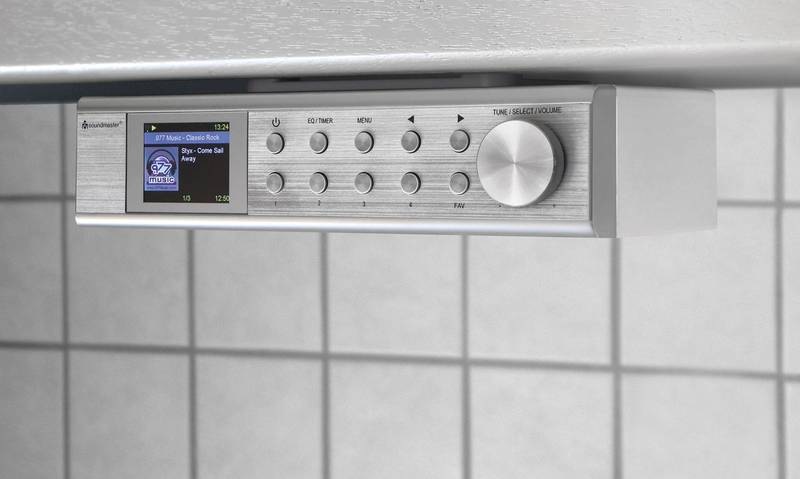 Internetový rádioprijímač s DAB+ Soundmaster IR1500SI strieborný Internetový rádioprijímač s DAB+ Soundmaster IR1500SI strieborný