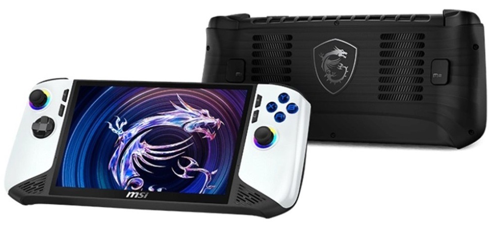 Herná konzola MSI Claw 8 AI+ A2VM Polar Tempest Edition biely