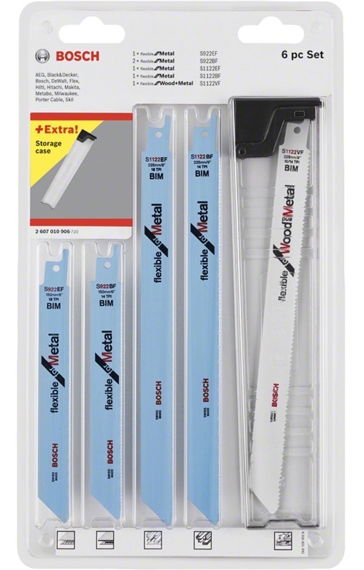 Sada pílových plátkov Bosch PRO 2.607.010.906 (6 ks)