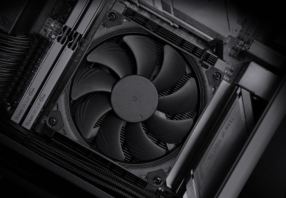 Chladič CPU Noctua NH-L9a-AM4 chromax.black NOCNHL9AAM4CHROMBK