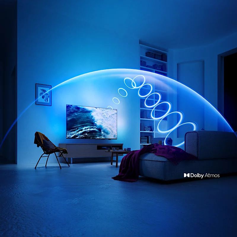 Televízor Philips 55PQS8631 Podporuje Dolby Atmos