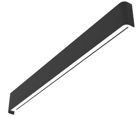 Nástenné svietidlo IMMAX NEO LÍNEA SMART 76cm 40W Zigbee 3.0 čierne