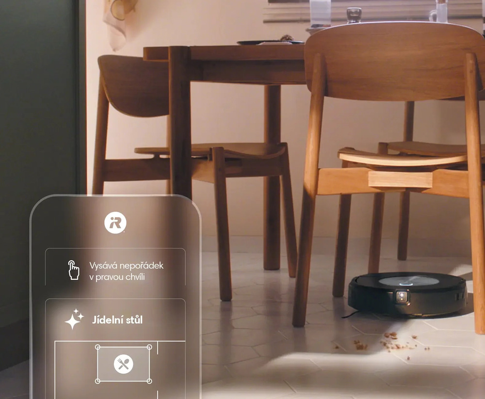 Robotický vysávač iRobot Roomba Combo j7+ čierny