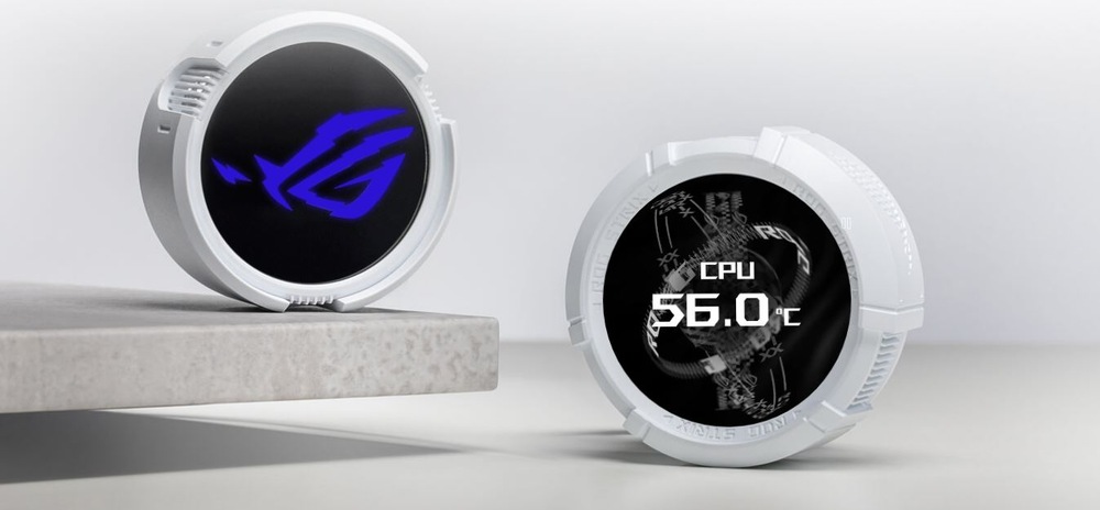 Vodný chladič Asus ROG Strix LC III 360 ARGB LCD White Asus ROG Strix LC III 360 ARGB LCD White