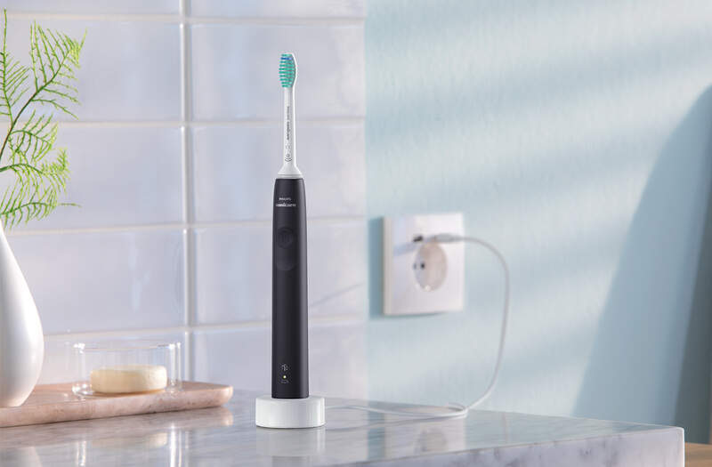 Zubná kefka Philips Sonicare 3100 HX3673/14 čierny Zubná kefka Philips Sonicare 3100 HX3673/14 čierny