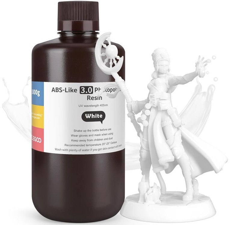 UV resin Elegoo ABS-likeV3 1kg biela UV resin Elegoo ABS-likeV3 1kg biela