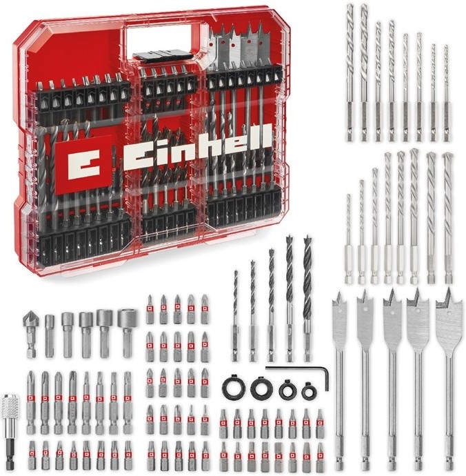 Súprava vrtákov a bitov Einhell XL-CASE (95 ks), 49108788″ width=