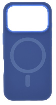 Kryt pre mobil WG Liquid Frame Magnet pre Apple iPhone 17 Pro v modrej farbe