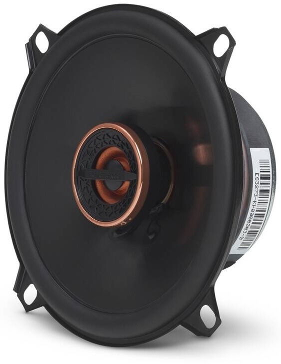 Reproduktory Infinity REF-5032CFX čierne Bočný pohľad na reproduktor Infinity REF-5032CFX s viditeľným magnetom a kompaktnou konštrukciou pre montáž do dverí auta