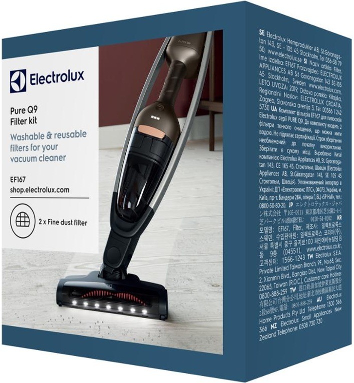 Filtre pre vysávače Electrolux PURE Q9 EF167 Filter Kit