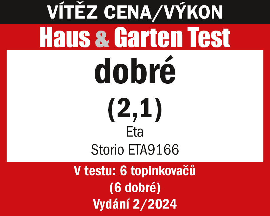 Hriankovač ETA Storio 9166 90030 červený Hriankovač ETA Storio 9166 90030 červený