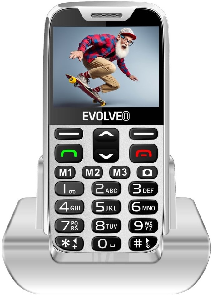 Mobilný telefón Evolveo EasyPhone XR biely