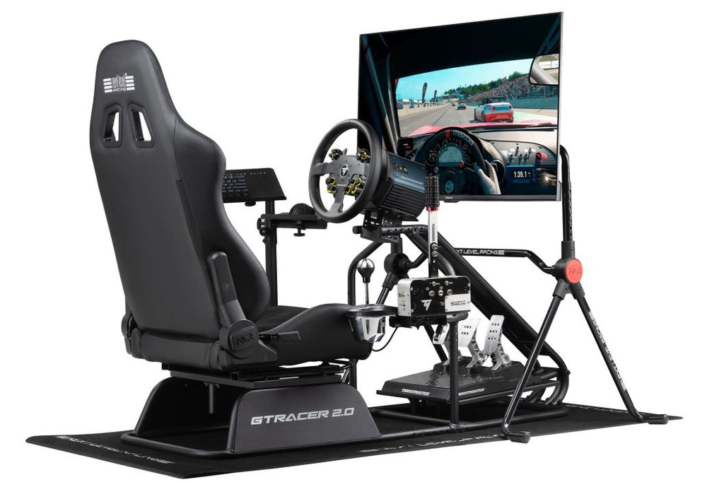 Pretekársky kokpit Next Level Racing GT Racer 2.0 čierny Pretekársky kokpit Next Level Racing GT Racer 2.0 čierny