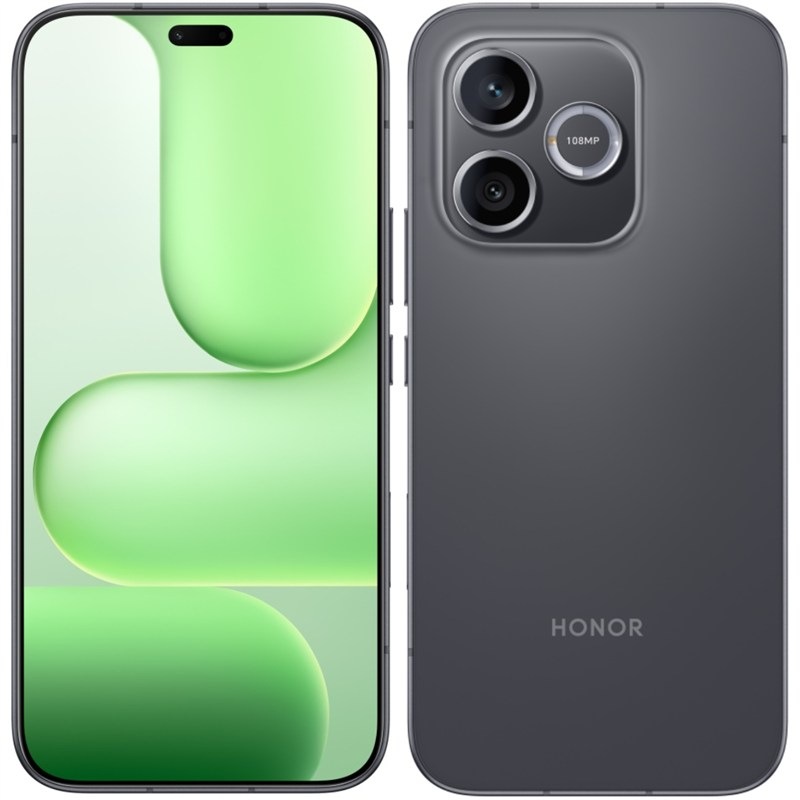 Smartphone HONOR 600 Lite 5G, 8 GB / 256 GB, čierna farba.
