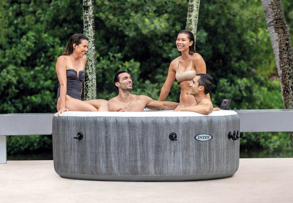 Vírivka Intex 28440 Pure SPA Greywood Deluxe Vírivka Intex 28440 Pure SPA Greywood Deluxe