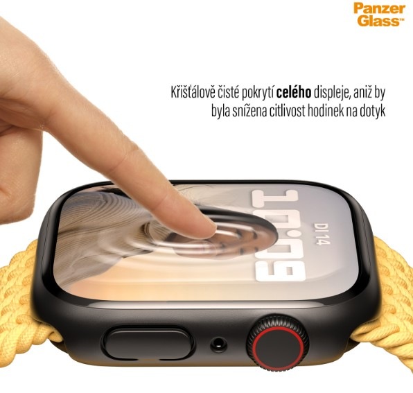 Ochranné puzdro PanzerGlass Full Protection na Apple Watch 7/8 (41 mm) čierne PanzerGlass Full Protection na Apple Watch 7 a 8, 41 mm, čierna