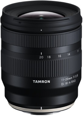 Tamrón 11-20 mm f/2.8 Di III-A RXD, čierna