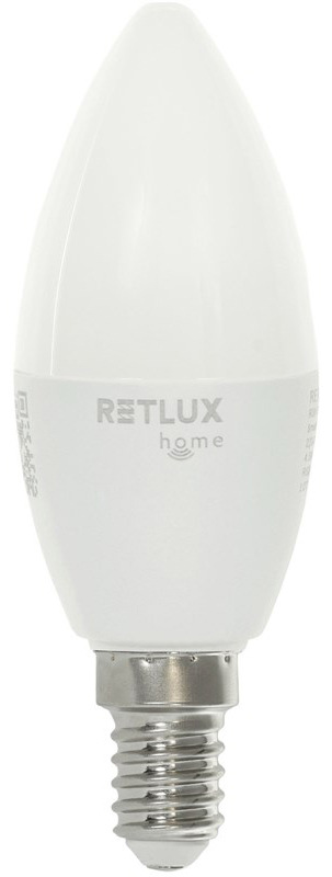 Chytrá žiarovka RETLUX RSH 100, C37, E14, 4,5 W, RGB CCT