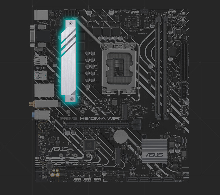 Základná doska Asus PRIME H610M-A WIFI