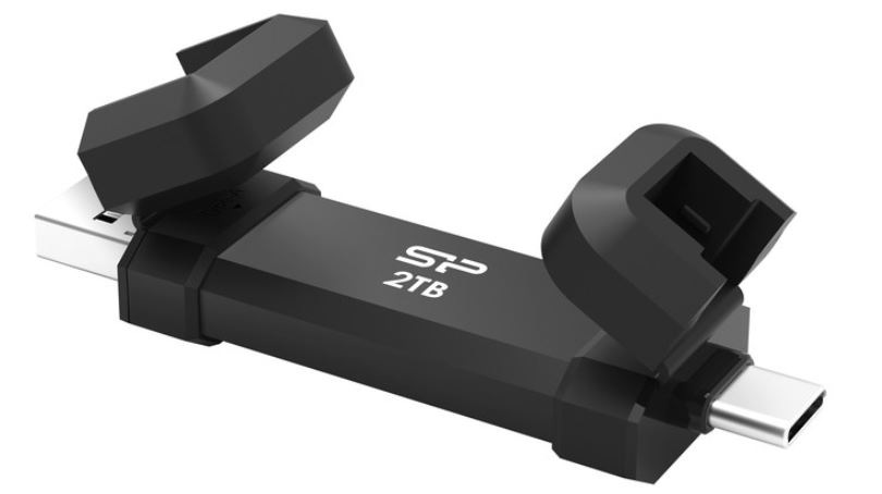 Otvorené krytky Flash USB Silicon Power DS72