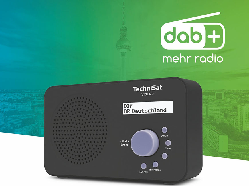 Rádioprijímač s DAB+ Technisat VIOLA 2 čierny Rádioprijímač DAB+ Technisat VIOLA 2, čierny