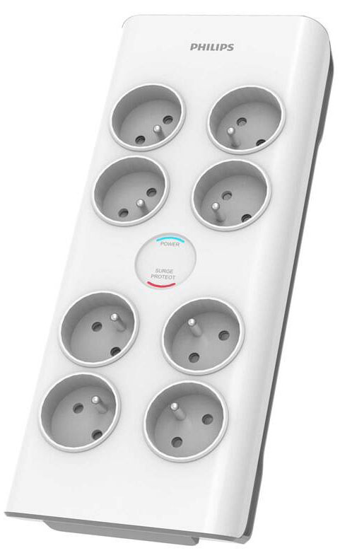 Přepěťová ochrana Philips 8x zásuvka