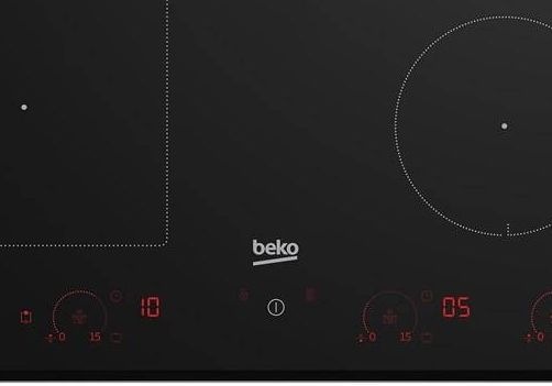 Indukčná varná doska Beko HII64822UFT čierna Varná doska indukcia Beko HII64822UFT, čierna, indikátor teploty povrchu