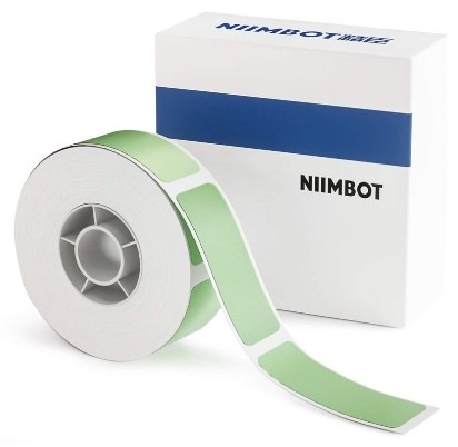 Papierový štítok Niimbot RP 12x40mm 160ks pre D11 a D110 zelený