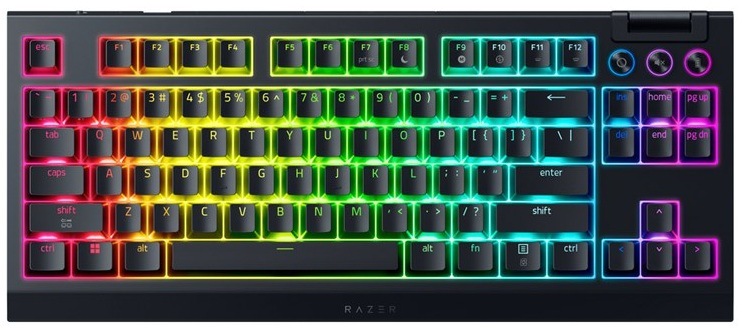 Klávesnica Razer BlackWidow V4 Tenkeyless HyperSpeed - US Layout čierna