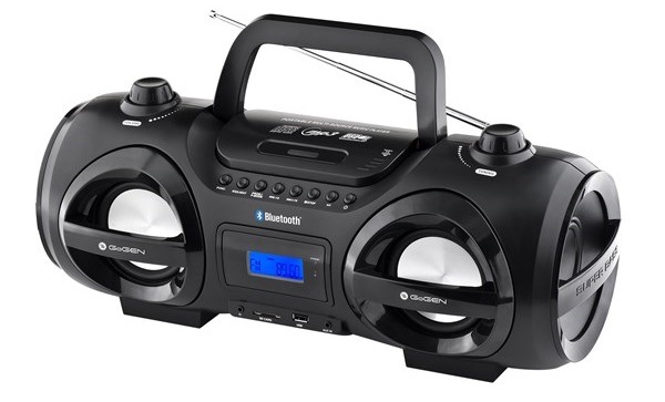 Rádioprijímač s CD GoGEN CDM425SUBT čierny/strieborný