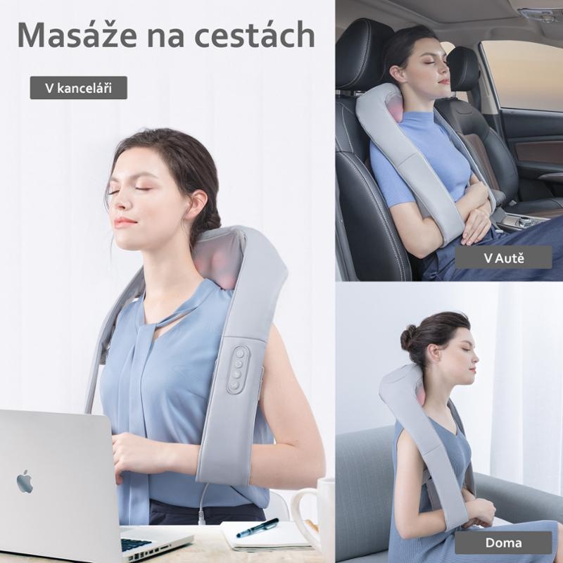 Masážny prístroj NAIPO oCuddle-C1 sivý Masážny prístroj NAIPO oCuddle-C1 sivý
