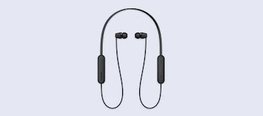 Slúchadlá Sony WI-C100 čierna Slúchadlá Sony WI-C100 čierna