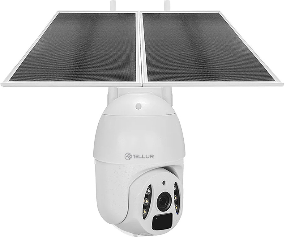 IP kamera Tellur WiFi Smart Solar biela IP kamera Tellur WiFi Smart Solar - biela