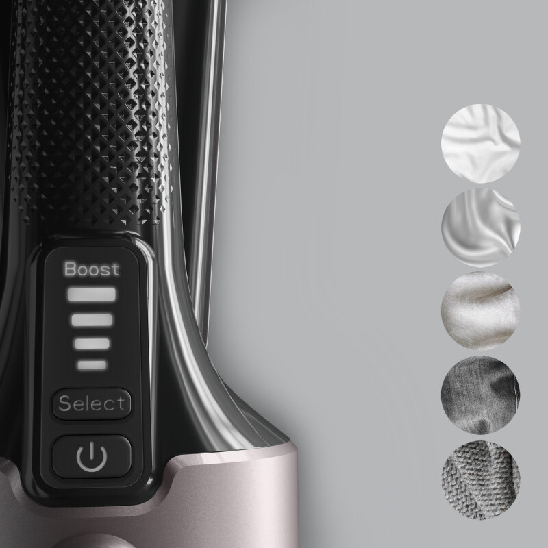 Ručný naparovač odevov Tefal DT8765E0 Pure Force 3v1 čierny/sivý