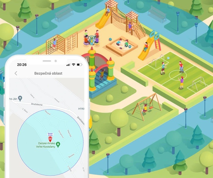 Inteligentné hodinky Carneo GuardKid+ 4G TINY modré „“