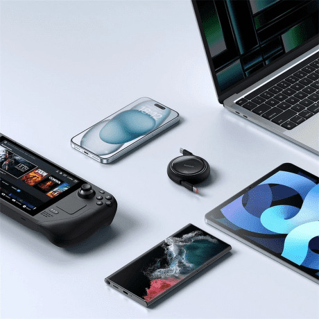 Kábel Baseus Free2Draw mini USB-C/USB-C 1m 100W čierny Kábel Baseus Free2Draw mini USB-C/USB-C 1m 100W čierny