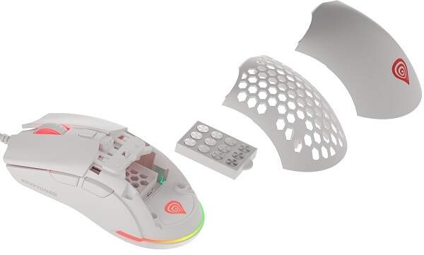 Myš Genesis KRYPTON 750 RGB biela Myš Genesis KRYPTON 750 RGB biela
