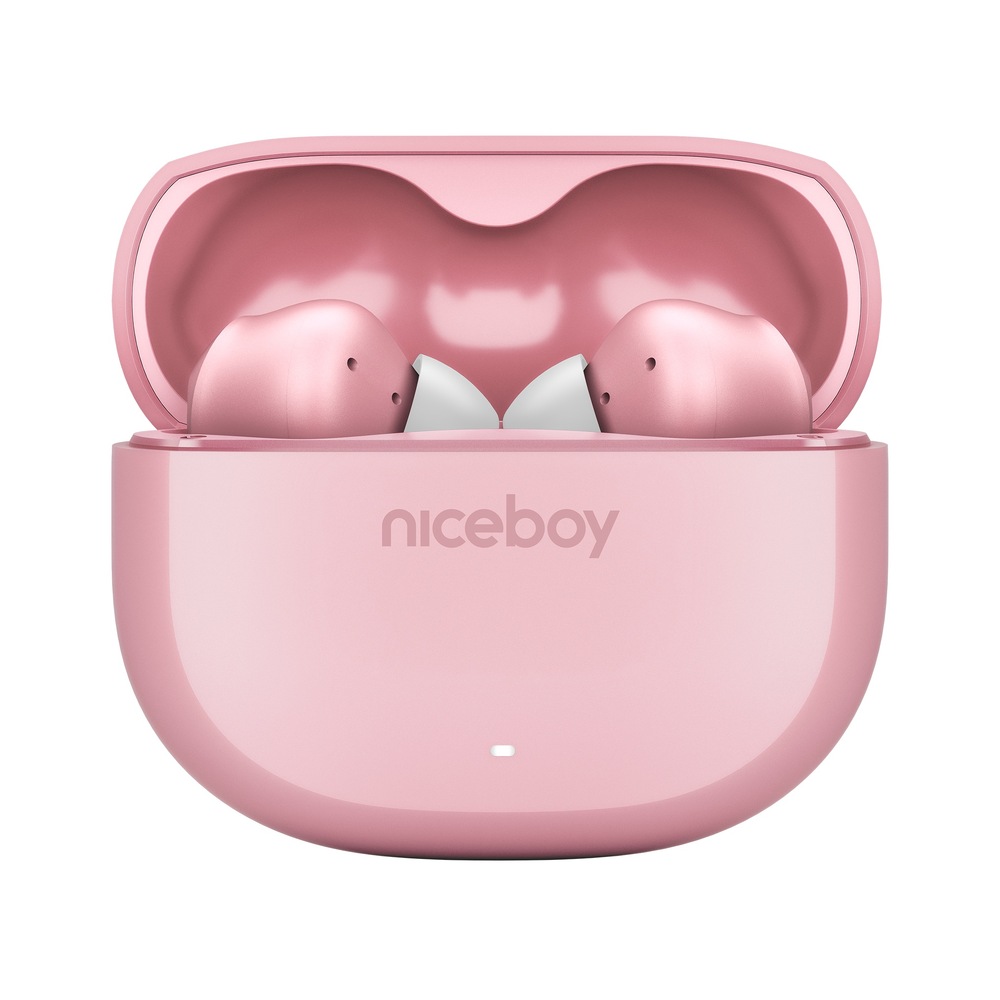 Slúchadlá Niceboy Pins 4 ružová Niceboy Pins 4, růžová