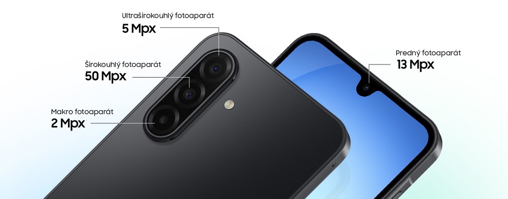 Mobilný telefón Samsung Galaxy A17 4 GB / 128 GB sivý