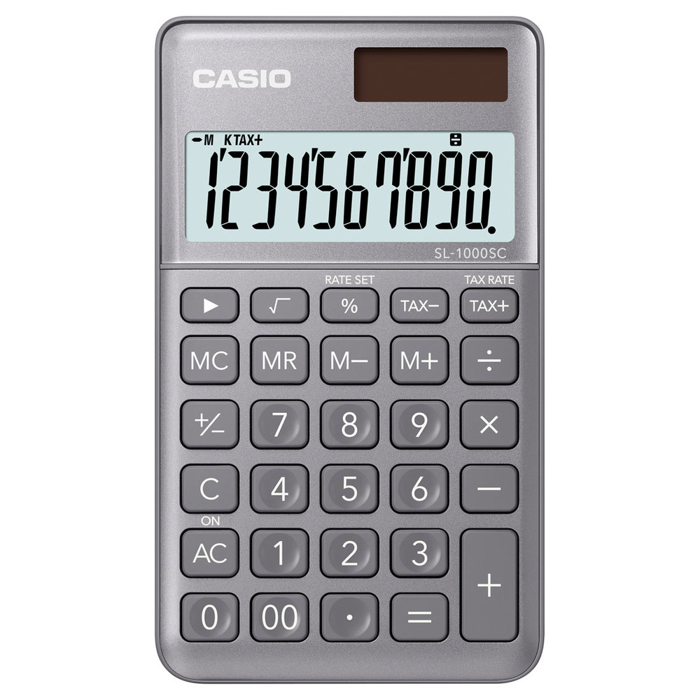 Kalkulačka Casio SL 1000 SC GY sivá