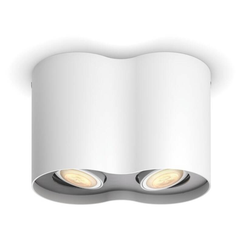 Bodové svietidlo Philips Hue Pillar White Ambiance 2 Spot biele